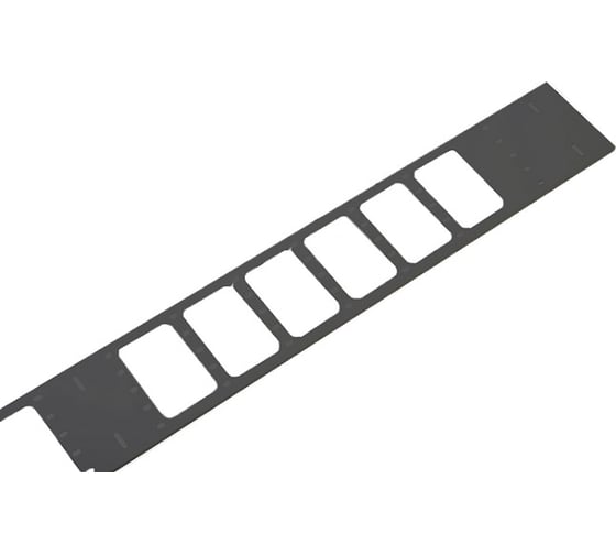 Вертикальный кабельный органайзер в шкаф ЦМО, ширина 150 мм 47U, черный ВКО-М-47.150-9005 1