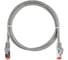 Шнур NIKOMAX S/FTP 4 пары, категория 6a, 7х0,135мм, светло-серый, 0,5м NMC-PC4SA55B-ES-005-C-GY 1