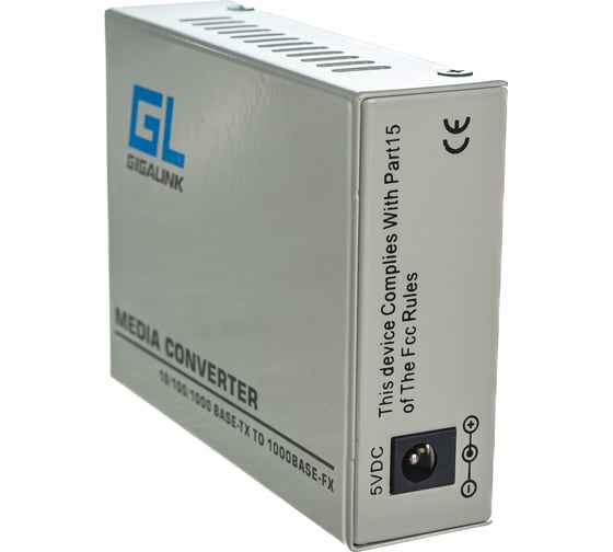 Конвертер Gigalink UTP, 100/1000Мбит/c GL-MC-UTPF-SC1G-18SM-1310-N