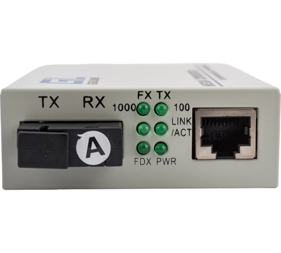 Конвертер Gigalink UTP, 100/1000Мбит/c GL-MC-UTPF-SC1G-18SM-1310
