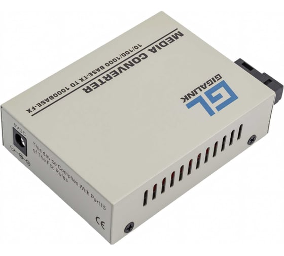 Конвертер Gigalink UTP, 100/1000Мбит/c GL-MC-UTPF-SC1G-18SM-1310