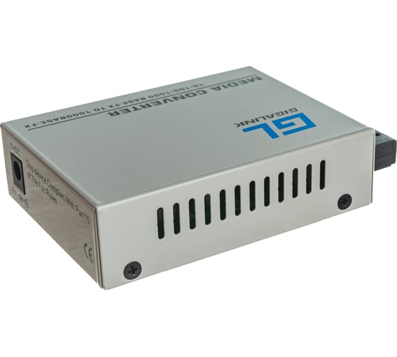 Конвертер Gigalink UTP, 100/1000Мбит/c GL-MC-UTPF-SC1G-18SM-1550-N