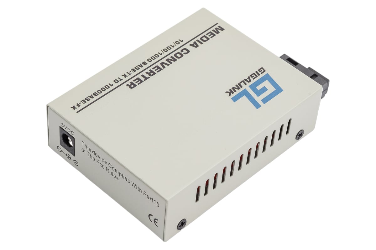 Конвертер Gigalink UTP, 100/1000Мбит/c GL-MC-UTPF-SC1G-18SM-1550 ...