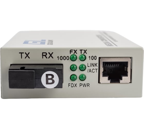 Конвертер Gigalink UTP, 100/1000Мбит/c GL-MC-UTPF-SC1G-18SM-1550