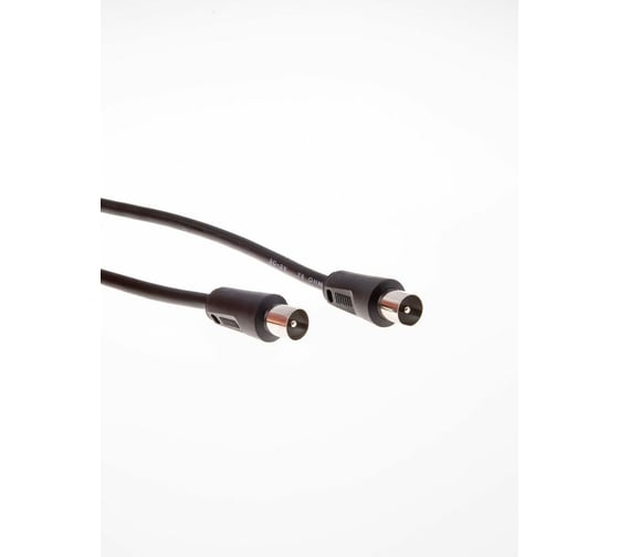 Соединительный антенный кабель Telecom, 9.5mm, 75Ом, ТВ-М--ТВ-M, 10m TTV9555-10M