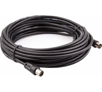 Удлинительный антенный кабель Telecom, 9.5mm, 75Ом, ТВ-М--ТВ-F, 10m TTV9501-10M