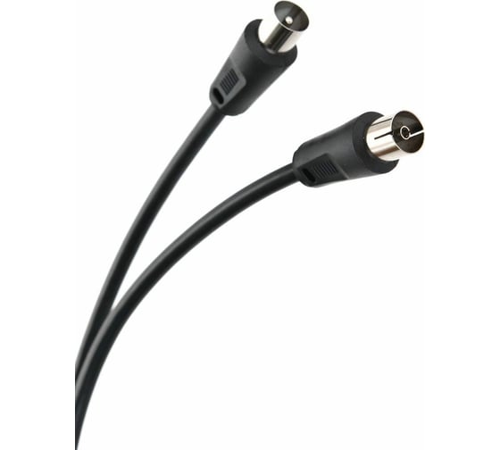 Удлинительный антенный кабель Telecom, 9.5mm, 75Ом, ТВ-М--ТВ-F, 5m TTV9501-5M