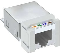 Разъем RJ45 OBO Bettermann категория 5e экранированный (FTP) Snap-In тип C (для MP R2 2C, MPMT45 2C, MTM 2C, CP45) 6117343