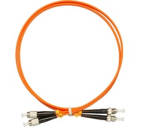 Оптический патч-корд TopLAN дуплексный, FC/PC-ST/PC, MM 50/125, 0,5 м, DPC-TOP-OM2-FC/P-ST/P-0.5