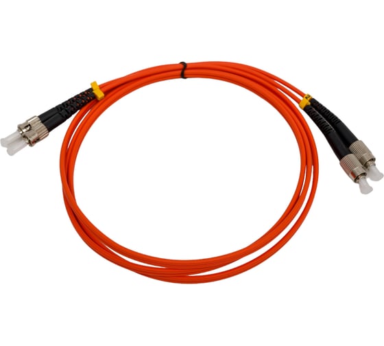 Оптический патч-корд TopLAN дуплексный, FC/PC-ST/PC, MM 50/125, 1,5 м, DPC-TOP-OM2-FC/P-ST/P-1.5