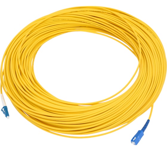 Оптический патч-корд TopLAN симплексный, LC/UPC-SC/UPC, SM 9/125, 100 м, PC-TOP-652-LC/U-SC/U-100