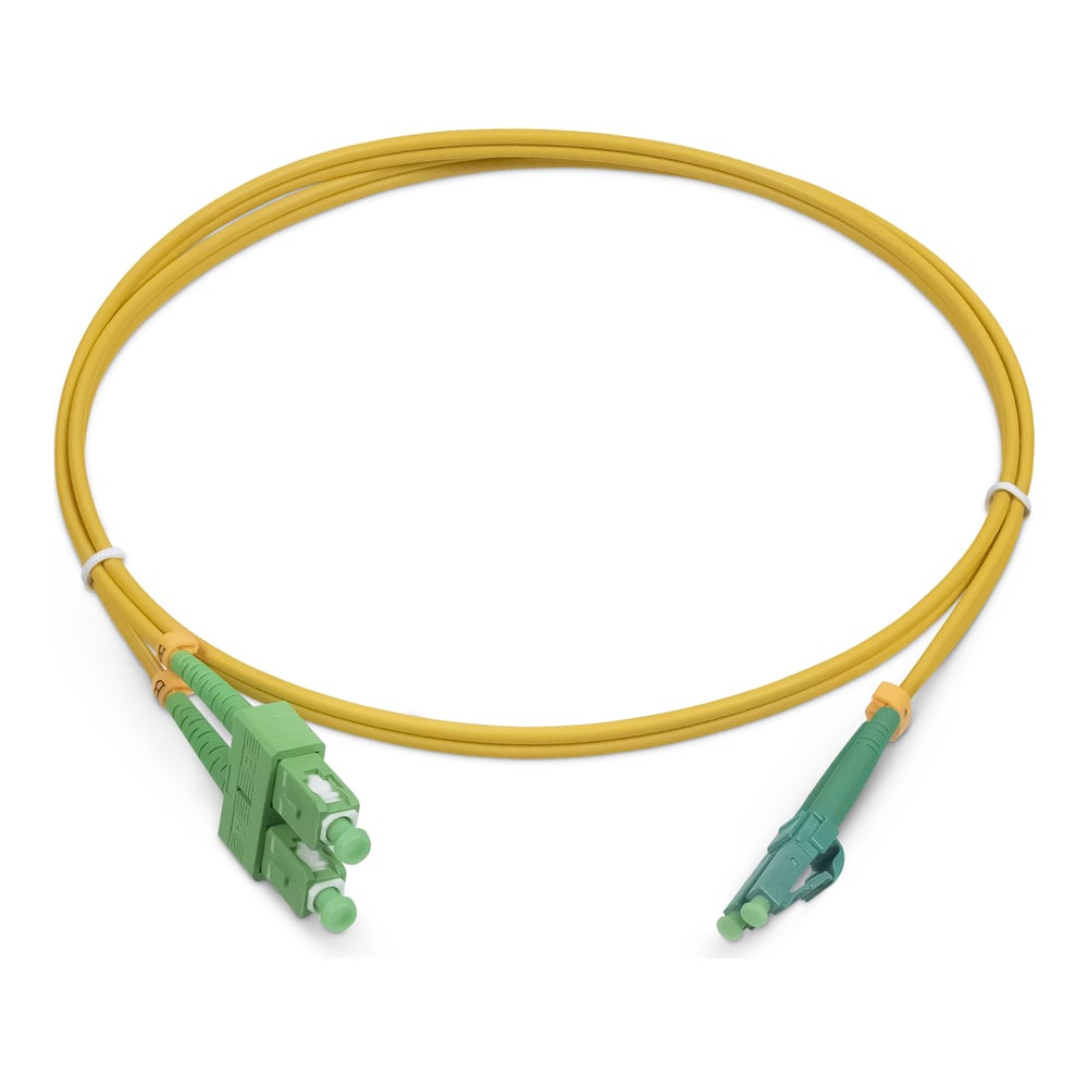 Оптический патч-корд TopLAN дуплексный, LC/APC-SC/APC, 657A1, 150 м ...