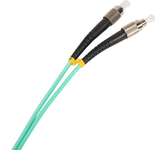 Оптический патч-корд TopLAN дуплексный, FC/PC-ST/PC, MM 50/125 , 20 м, DPC-TOP-OM3-FC/P-ST/P-20