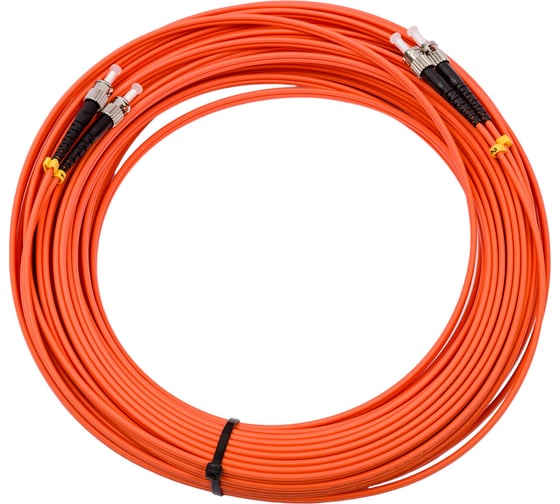 Оптический патч-корд TopLAN дуплексный, MM 50/125, 30 м DPC-TOP-OM2-ST/P-ST/P-30