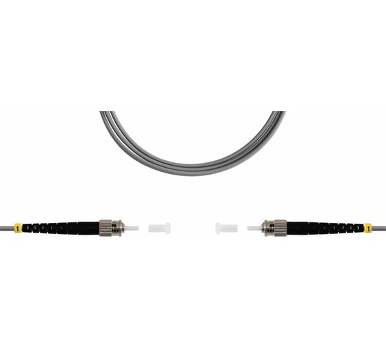 Оптический патч-корд TopLAN симплексный, MM 62,5/125, 20 м, PC-TOP-OM1-ST/P-ST/P-20 1