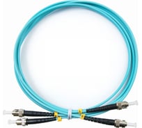 TОптический патч-корд TopLAN дуплексный, MM 50/125, 10 м, DPC-TOP-OM3-ST/P-ST/P-10