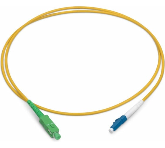 Оптический патч-корд TopLAN симплексный, LC/UPC-SC/APC, 657A1, 100 м, PC-TOP-657A1-LC/U-SC/A-100
