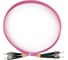 Оптический патч-корд TopLAN дуплексный, FC/PC-ST/PC, MM 50/125, 0,5 м, DPC-TOP-OM4-FC/P-ST/P-0.5 1