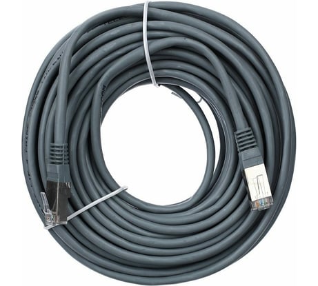 Литой патч-корд Telecom, FTP кат.5e 15m NA102-FTP-C5E-15M