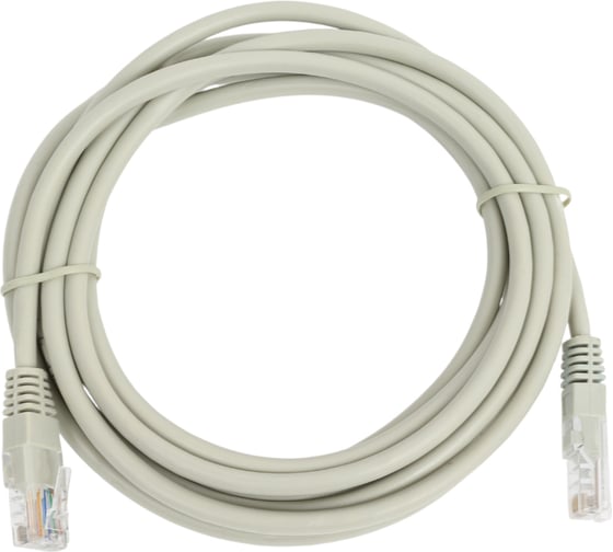 Комплект Filum Кабель патч-корд U/UTP 5e кат. 3м FL-U5-C-3M 26AWG(7x0.16 мм), чистая медь, PVC, серый/10 10 шт FL-U5-C-3M/10 1