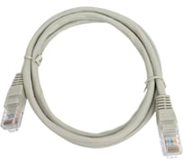 Комплект Filum Кабель патч-корд U/UTP 5e кат. 1м FL-U5-1M 26AWG(7x0.16 мм), омедненный алюминий (CCA), PVC, серый/10 10 шт FL-U5-1M/10