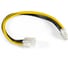 Удлинитель кабеля питания материнской платы +12V ExeGate EX-EXT-8M8F-0.2 8pin EPS12V M/8pin EPS12V F, 0,2м 296936 1