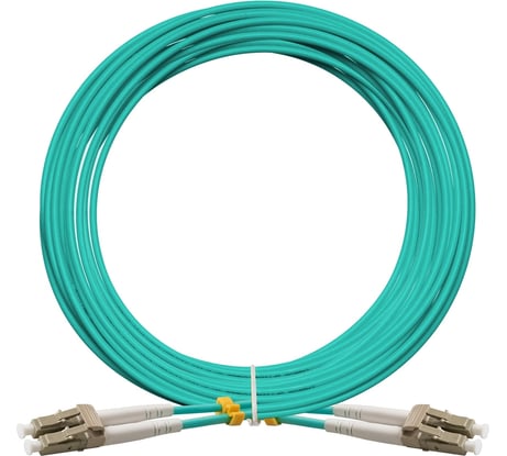 Патч-корд волоконно-оптический ExeGate FC-D-503-LC-LC-10M-LSZH Шнур ВО MM 50/125 OM3 , LC/UPC-LC/UPC, Duplex, LSZH, 10м 295152