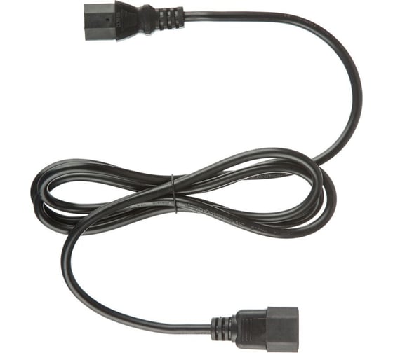 Кабель питания ProMega jet C13(F)-C14, 10А, 0,75мм2, 1.8м, чер (OPC002) 1880100