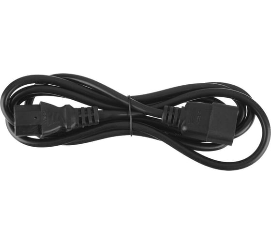 Кабель питания ProMega jet C13(F)-C14, 10А, 0,75мм2, 1.8м, чер (OPC002) 1880100