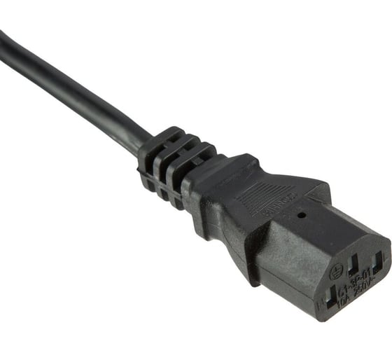 Кабель питания ProMega jet C13(F)-C14, 10А, 0,75мм2, 1.8м, чер (OPC002) 1880100