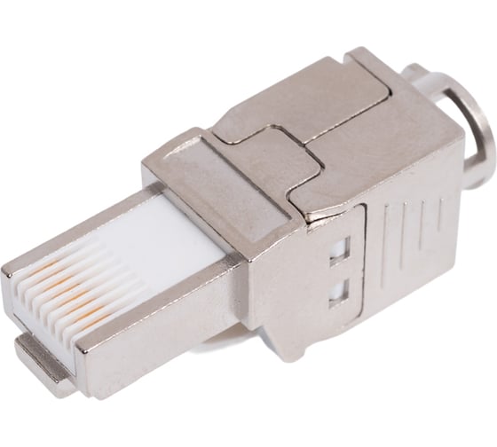 Коннектор компьютерный СегментЭнерго СегментЛАН RJ45 FTP CAT6 8Р8С для полевой разделки, 13617-12214