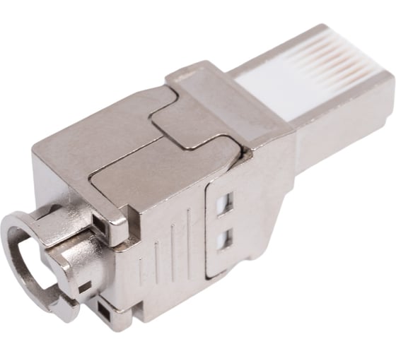 Коннектор компьютерный СегментЭнерго СегментЛАН RJ45 FTP CAT6 8Р8С для полевой разделки, 13617-12214
