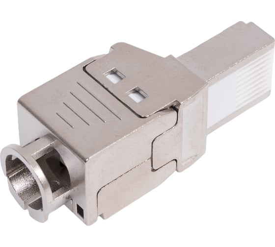 Коннектор компьютерный СегментЭнерго СегментЛАН RJ45 FTP CAT6 8Р8С для полевой разделки, 13617-12214