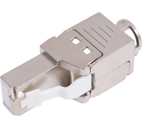 Коннектор компьютерный СегментЭнерго СегментЛАН RJ45 FTP CAT6 8Р8С для полевой разделки, 13617-12214