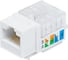 Розеточный модуль СегментЭнерго CAT6 UTP, Keystone, белый, 90 градусов, 14616-11126 3