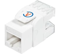 Розеточный модуль СегментЭнерго CAT6 UTP, Keystone, прозрачн. крышка, 180 градусов, 14616-12210