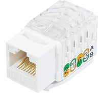 Розеточный модуль СегментЭнерго CAT6 UTP, Keystone, прозрачн. крышка, 90 градусов, 14616-12208