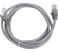 Патч-корд Ripo UTP Cat 5E, RJ45, 1,5 m, серый, 003-300011