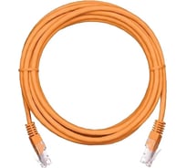 Патч-корд Ripo UTP4 Cat 5E, LSZH нг(А), RJ45, 3 m, оранжевый003-300179