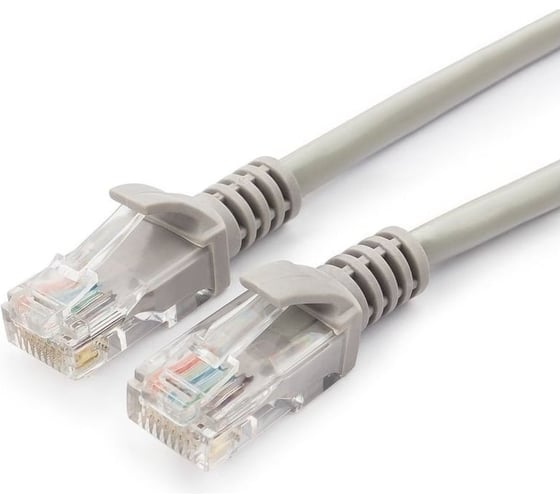 Патч-корд Ripo UTP Cat 5E, RJ45, 50 m, серый, литой 003-300173 1