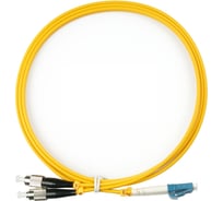 Оптический патч-корд TopLAN, дуплексный, FC/UPC-LC/UPC, 657A1, 100 м, DPC-TOP-657A1-FC/U-LC/U-100