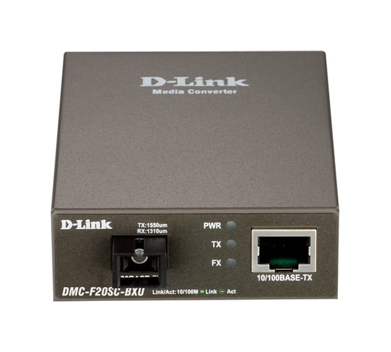 Медиаконвертер D-link DMC-F20SC-BXU 1