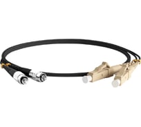 Волоконно-оптический шнур Hyperline FC-D2-50-FC/PR-LC/PR-H-2M-LSZH-BK патч-корд MM 50/12 428990