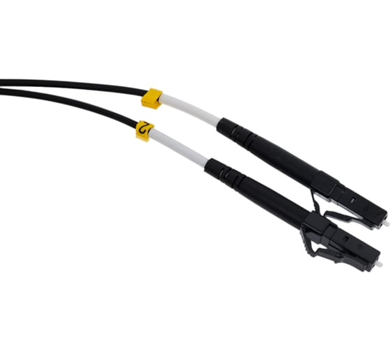 Волоконно-оптический шнур Hyperline FC-D2-50-LC/PR-LC/PR-H-2M-LSZH-BK патч-корд MM 50/12 225288