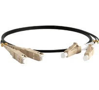 Волоконно-оптический шнур Hyperline FC-D2-50-LC/PR-SC/PR-H-10M-LSZH-BK патч-корд MM 50/1 225326