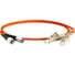 Волоконно-оптический шнур Hyperline FC-D2-50-FC/PR-LC/PR-H-5M-LSZH-OR патч-корд MM 50/12 28000 1