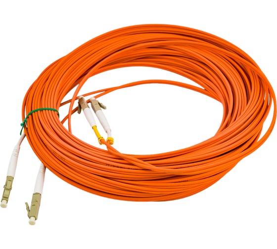 Волоконно-оптический шнур Hyperline FC-D2-50-LC/PR-LC/PR-H-20M-LSZH-OR патч-корд MM 50/1 247615