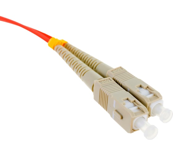 Волоконно-оптический шнур Hyperline FC-D2-50-LC/PR-SC/PR-H-1M-LSZH-OR патч-корд MM 50/12 28384