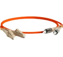 Волоконно-оптический шнур Hyperline FC-D2-50-LC/PR-ST/PR-H-15M-LSZH-OR патч-корд MM 50/1 244215