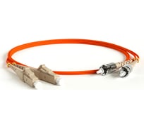 Волоконно-оптический шнур Hyperline FC-D2-50-LC/PR-ST/PR-H-5M-LSZH-OR патч-корд MM 50/12 27936